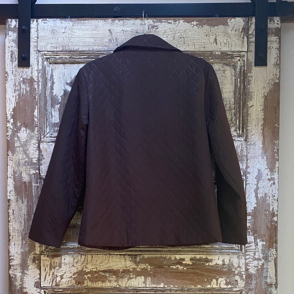 FDJ Quilted Puffer Jacket, Size S Petite - Picture 4 of 8